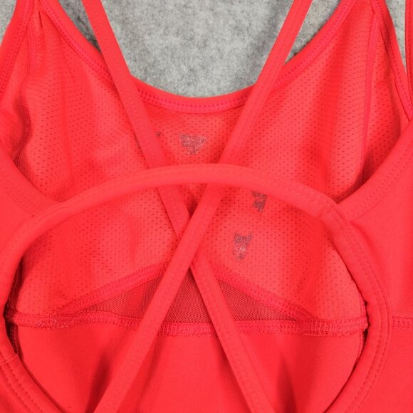 Love Soft Jumpsuit Womens Sz XS Red Yoga Athletic Move Stretch Poly Spandex Flaw - Picture 6 of 13